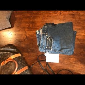 Lacoste men's denim jeans new with tags